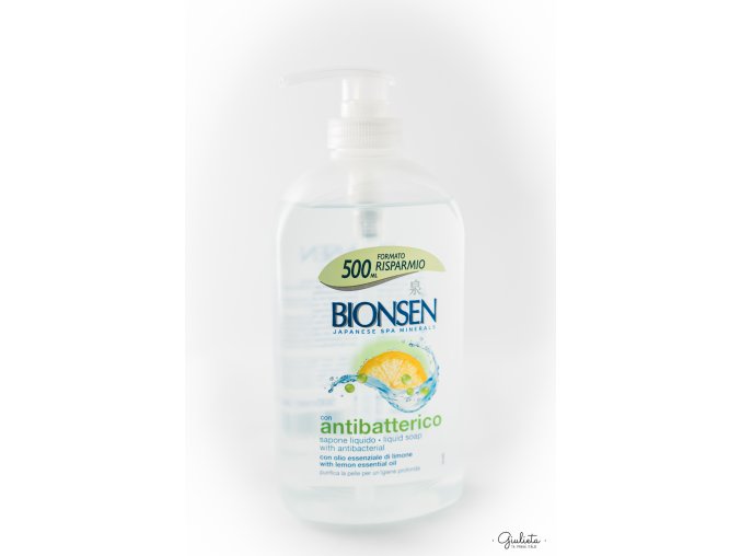 Bionsen antibakteriální tekuté mýdlo s dávkovačem, 500 ml