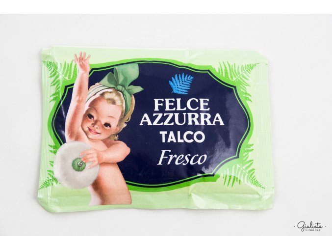 Felce Azzurra Talco Fresco pudr náhradní náplň, 100 g