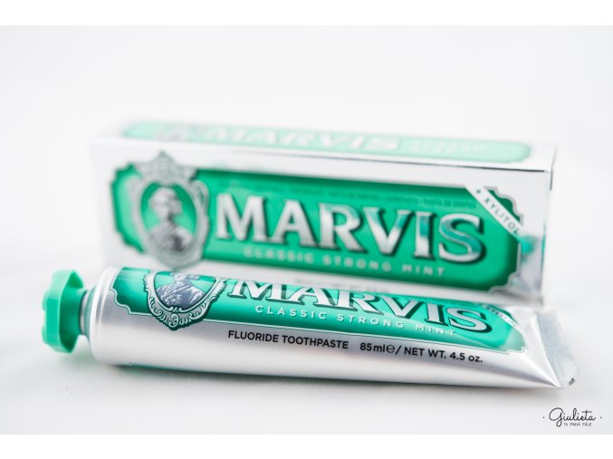 Marvis zubní pasta Classic Strong Mint s Xylitolem, 85 ml