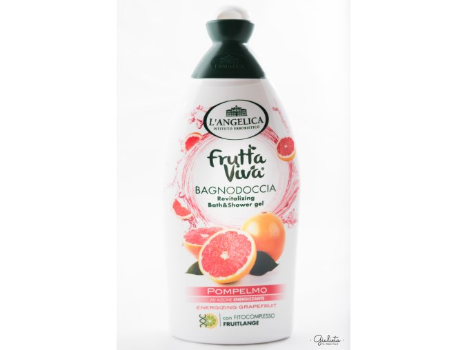 L'Angelica Frutta Viva sprchový gel/perličková koupel Pompelmo, 500 ml