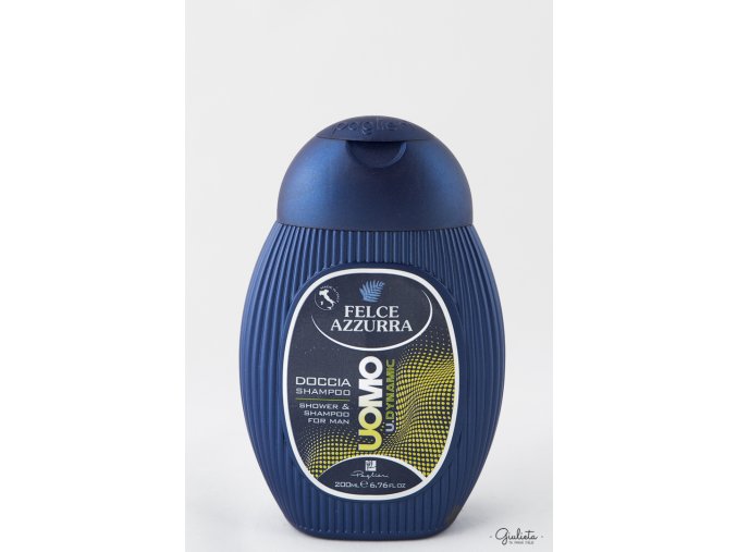 Felce Azzurra sprchový gel/šampon Uomo Dynamic, 200 ml