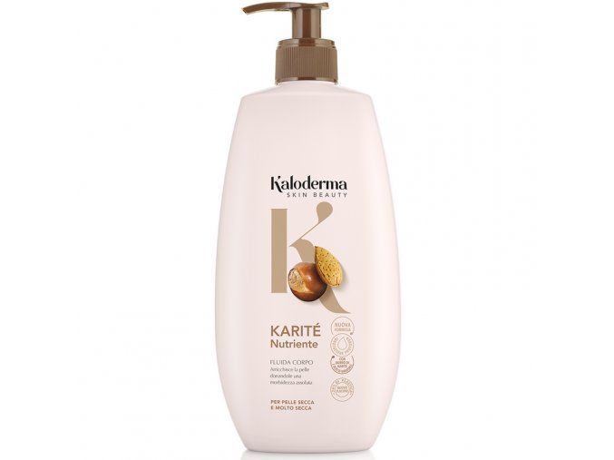 Kaloderma vyživující tělový fluid s bambuckým máslem, 400 ml