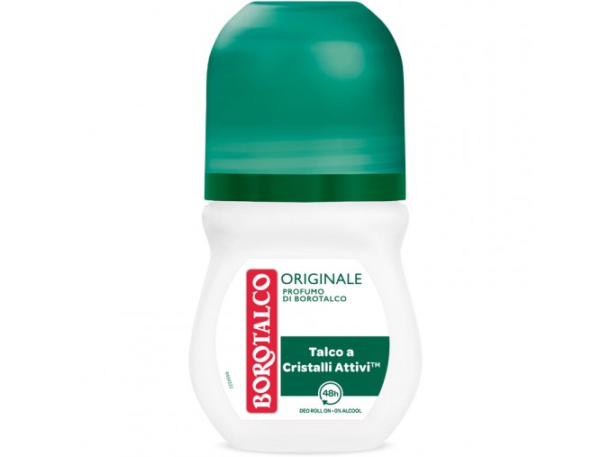 Borotalco Original roll on deodorant, 50 ml
