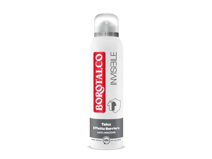 Borotalco deodorant ve spreji Invisible, 150 ml