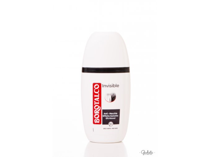 Borotalco deodorant Vapo s rozprašovačem Invisible, 75 ml