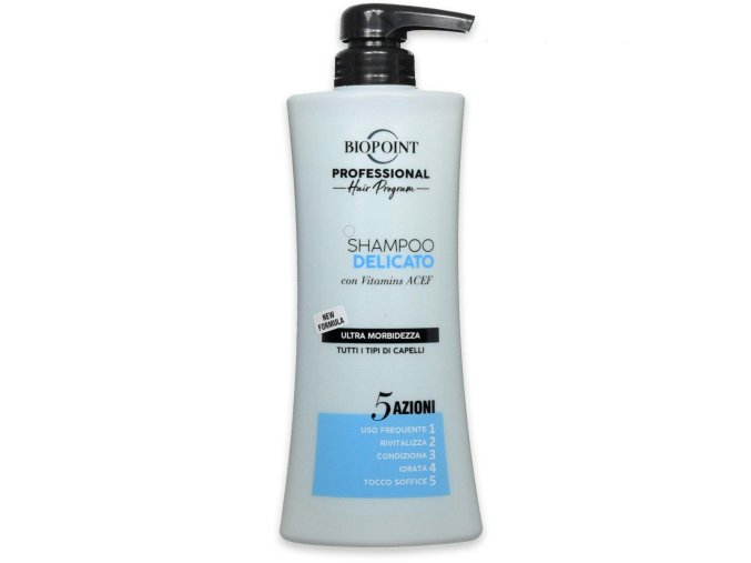 Biopoint jemný šampon Delicato, 400 ml