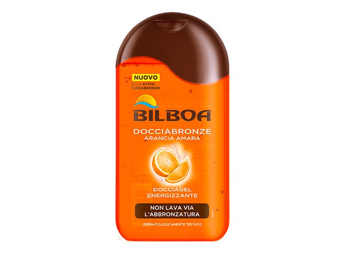Bilboa sprchový gel po opalování DocciaBronze Arancia Amara, 220 ml