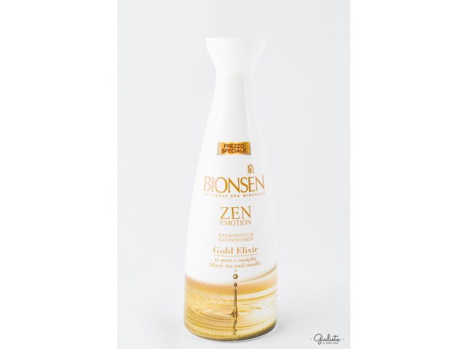 BIONSEN BAGNO ZEN GOLD ELIXIR TE NERO VANIGLIA 500 ML