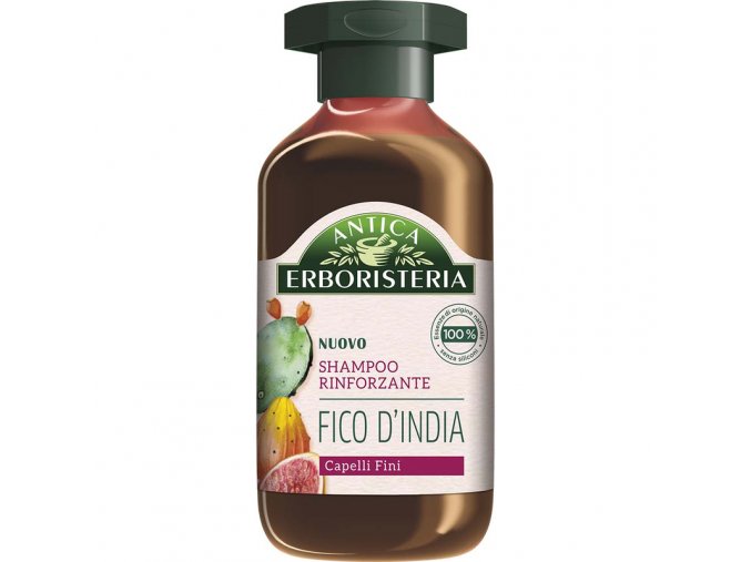 Antica Erboristeria Shampoo Rinforzante Fico d'India Capelli Fini