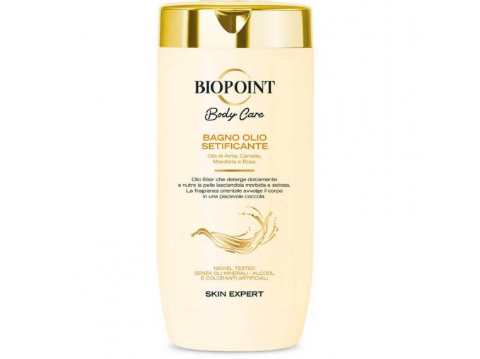 Biopoint hedvábný sprchový olej