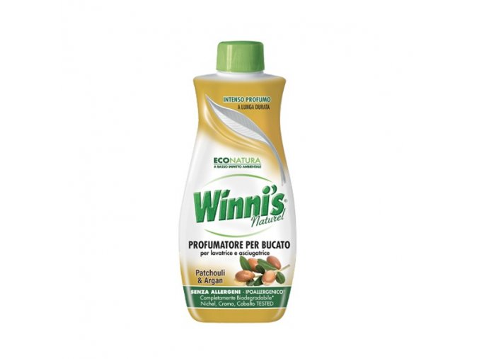 Winni's hypoalergenní parfém na prádlo s vůní pačuli a arganu