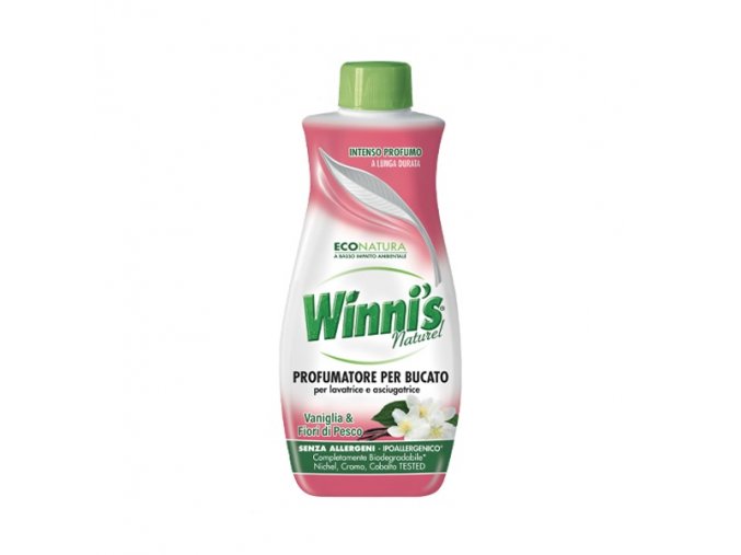Winni's hypoalergenní parfém na prádlo s vůní vanilky a broskvových květů