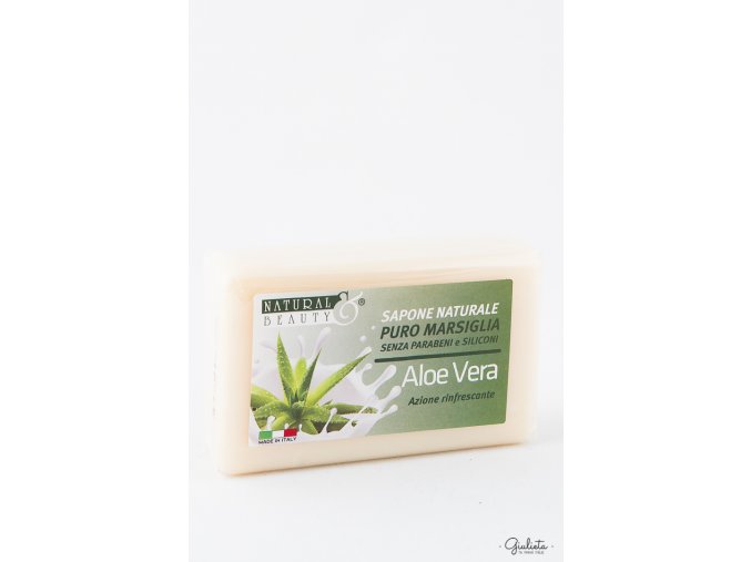 Natural Beauty toaletní mýdlo s Aloe Vera, 150 g