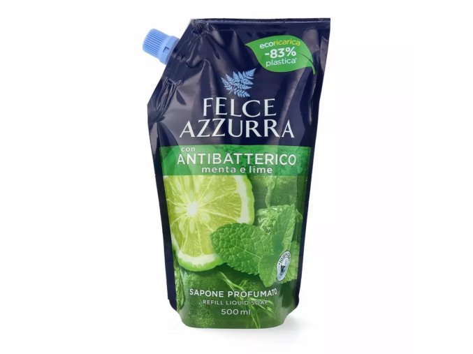 Felce Azzurra antibakteriální tekuté mýdlo con Antibatterico, náhradní náplň, 500 ml