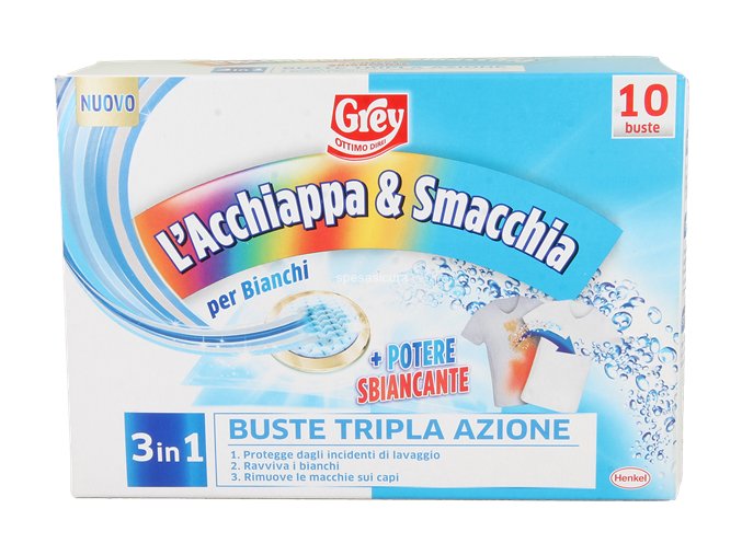 Grey L’Acchiappa & Smacchia textilní sáčky pro praní bílého prádla