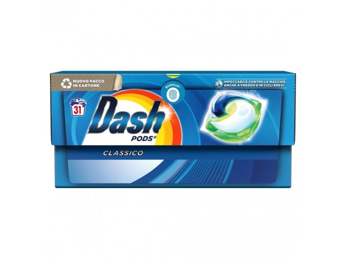 Dash PODs Classico gelové kapsle na praní, 31 ks