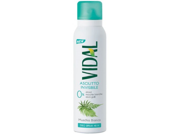 Vidal Muschio Bianco tělový deodorant ve spreji, 150 ml
