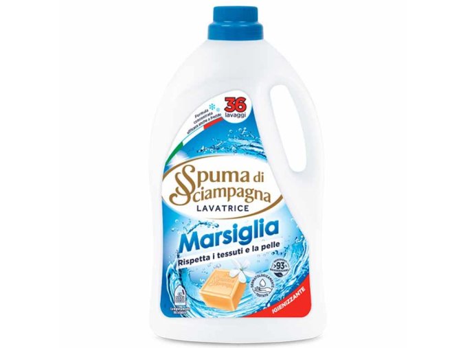 Spuma di Sciampagna prací gel s vůní Marseillského mýdla, 36 pracích dávek