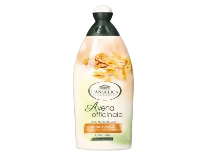 L'Angelica Officinalis Avena sprchový gel pěna do koupele s ovesným extraktem, 500 ml