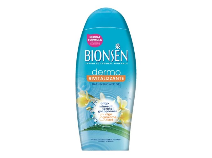 Bionsen dermo Rivitalizzante revitalizační koupelový a sprchový gel, 650 ml