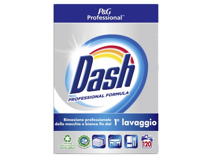 Dash Professional formula profesionální prací prášek, 120 pracích dávek
