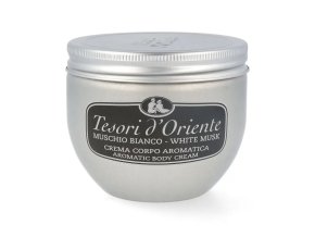 Tesori d'Oriente parfémovaný tělový krém Muschio Bianco, 300 ml