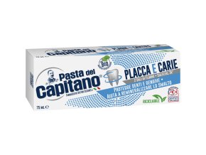 Pasta del Capitano Placca e Carie, 75 ml