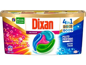 Dixan gelové kapsle na barevné prádlo Discs Multicolor 4v1