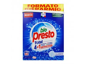Bio Presto Classico Total 4+1 prací prášek, 62 pracích dávek