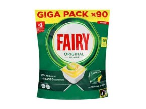 Fairy kapsle do myčky Original All In One Lemon, 90 kapslí