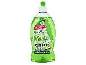 Winni's hypoalergenní mycí prostředek na nádobí s limetkou, 625 ml