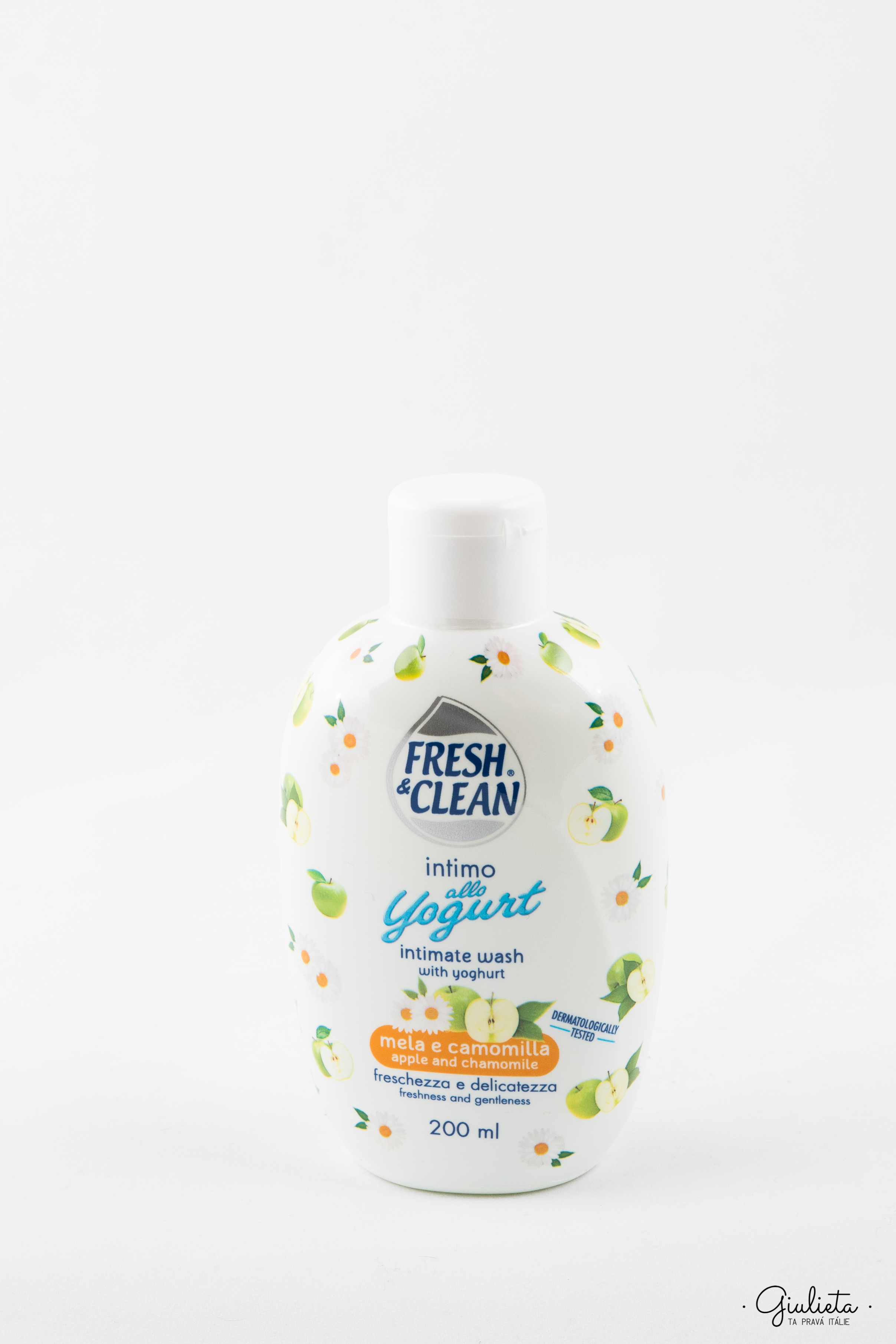 Fresh & Clean intimní mýdlo s jogurtem Mela/Camomilla, 200 ml