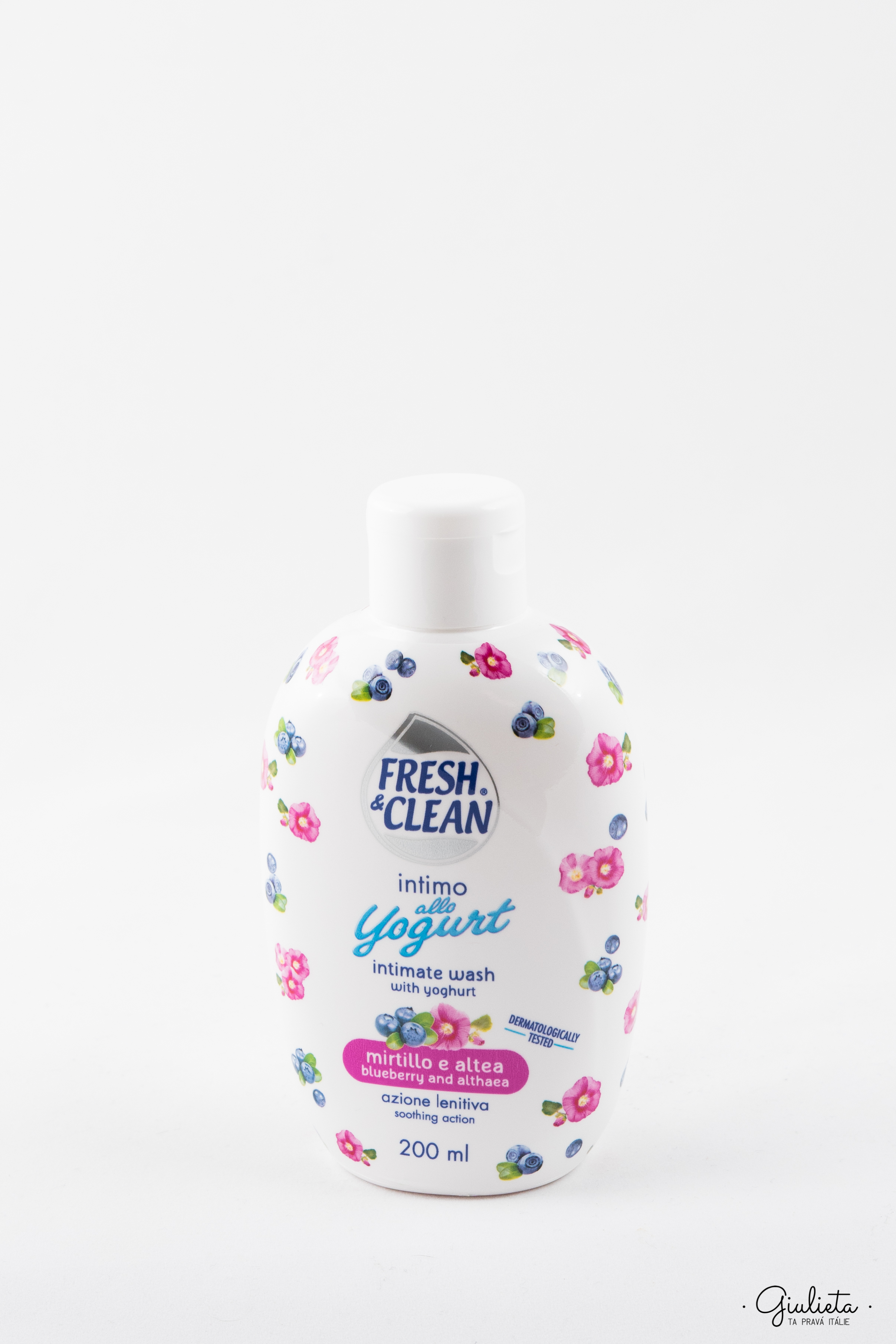 Fresh & Clean intimní mýdlo s jogurtem Mirtillo/Altea, 200 ml