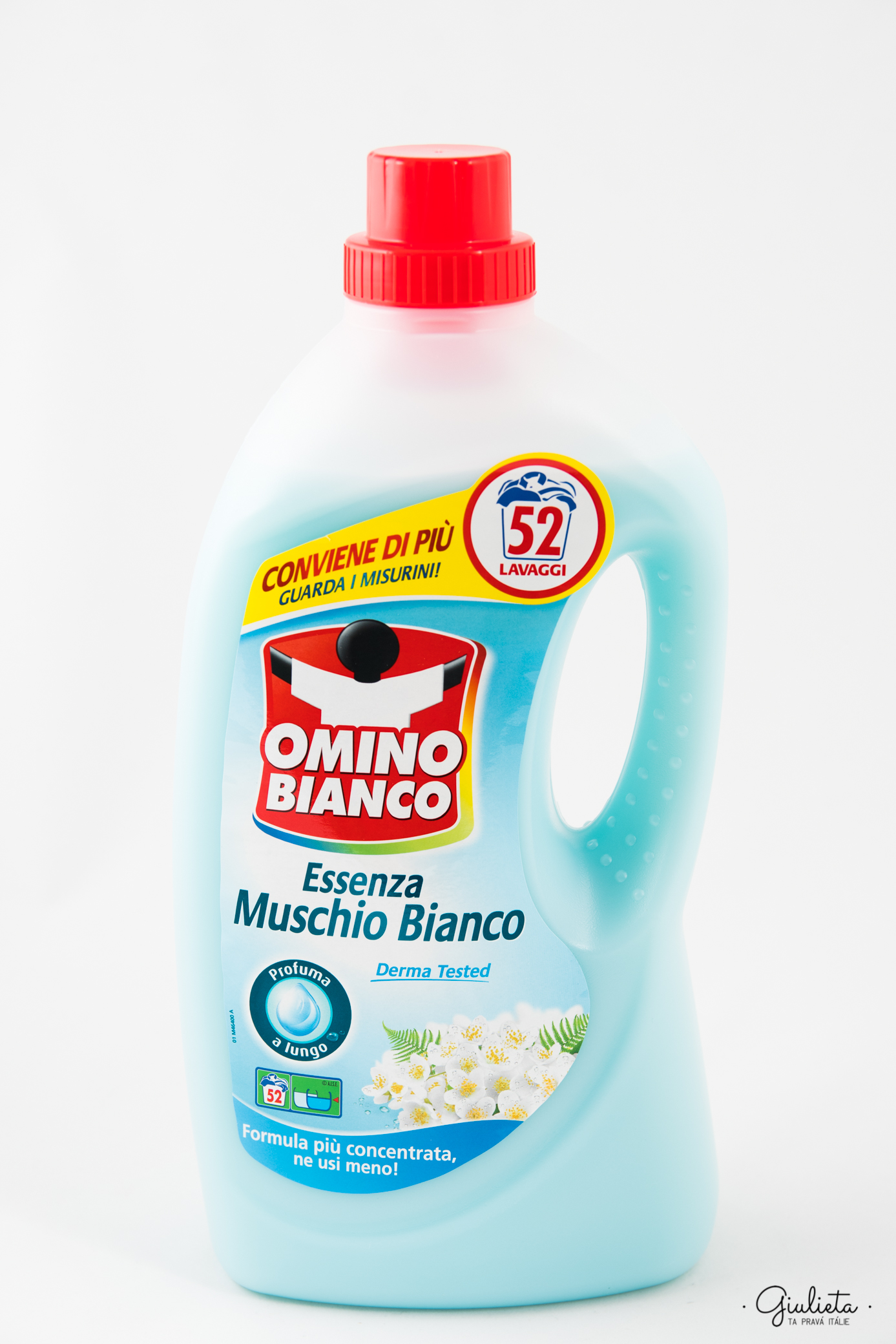 Omino Bianco prací gel Muschio Bianco, 52 pracích dávek