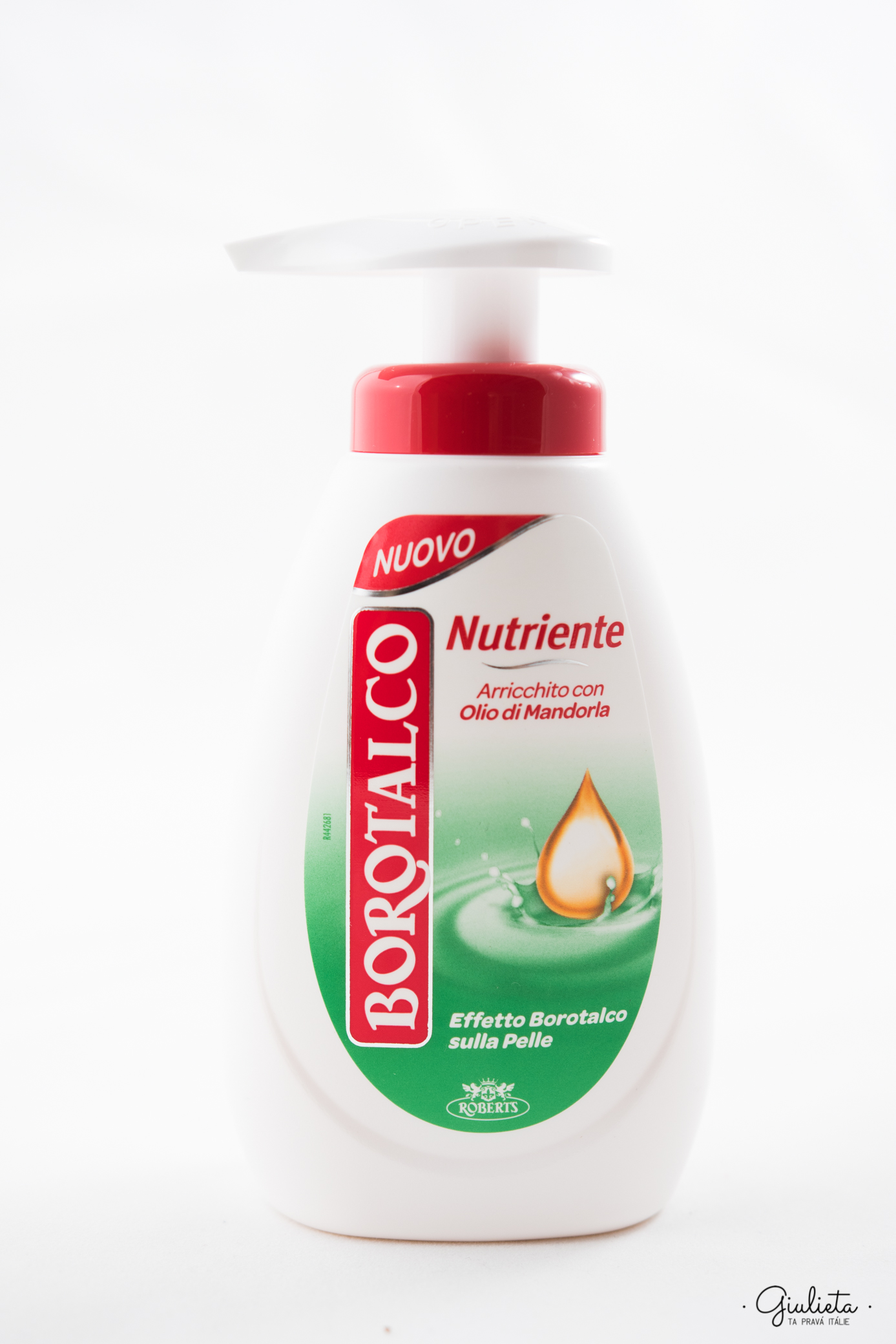 Borotalco tekuté mýdlo s mandlovým olejem, 250 ml