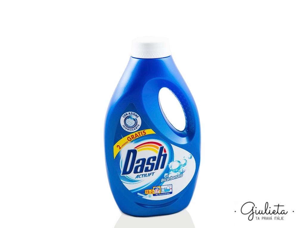 Dash prací gel Actilift Bicarbonato, 15+2 pracích dávek