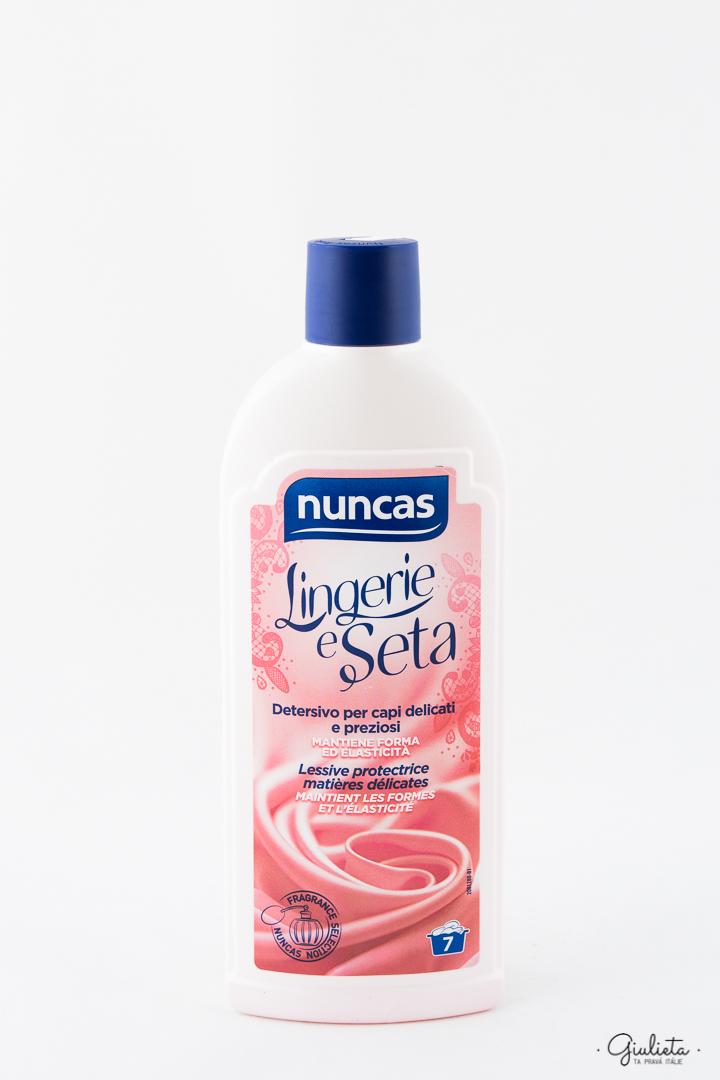 Nuncas prací gel Lingerie/Seta, 7 pracích dávek