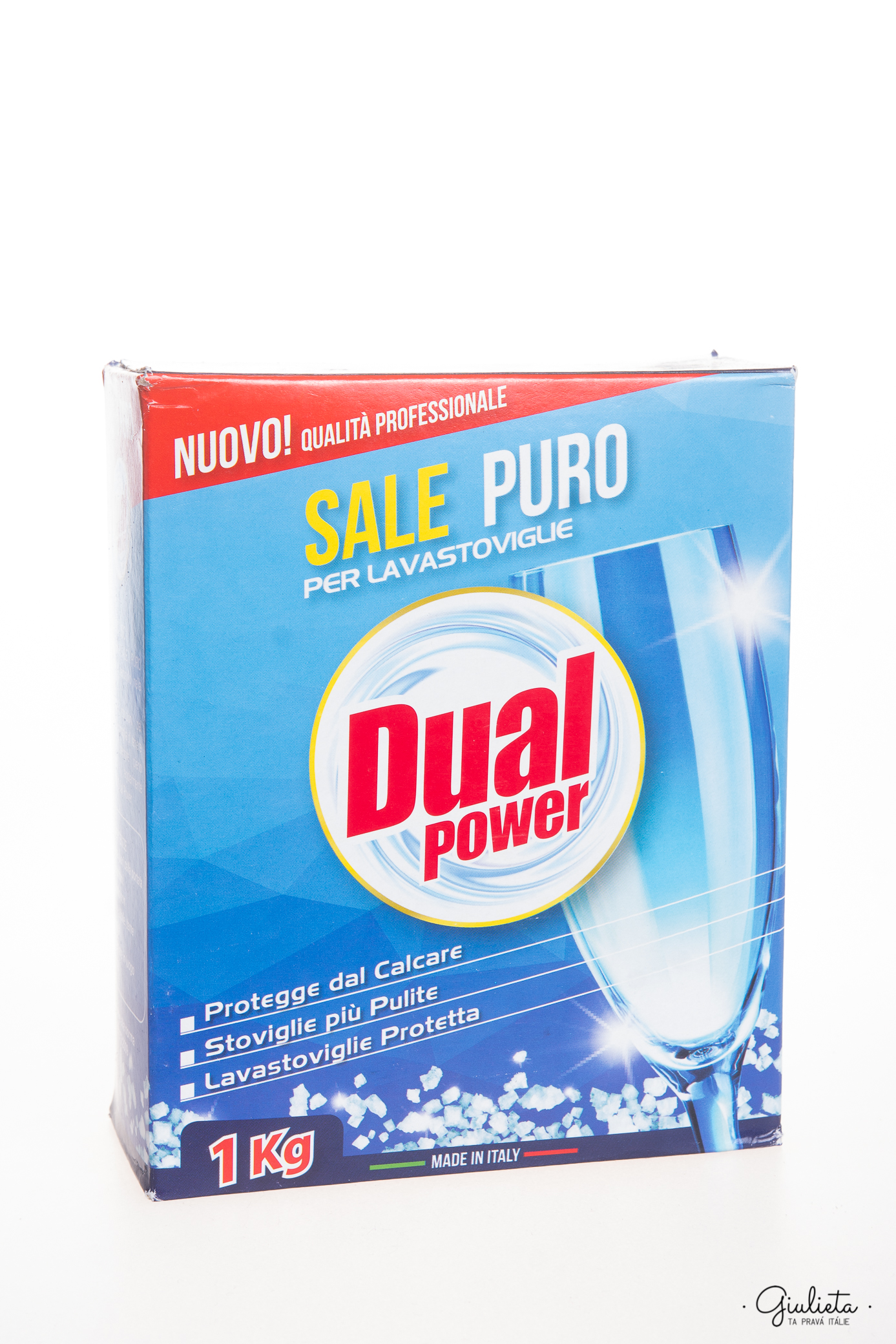 Dual Power čistá sůl do myčky nádobí, 1 kg