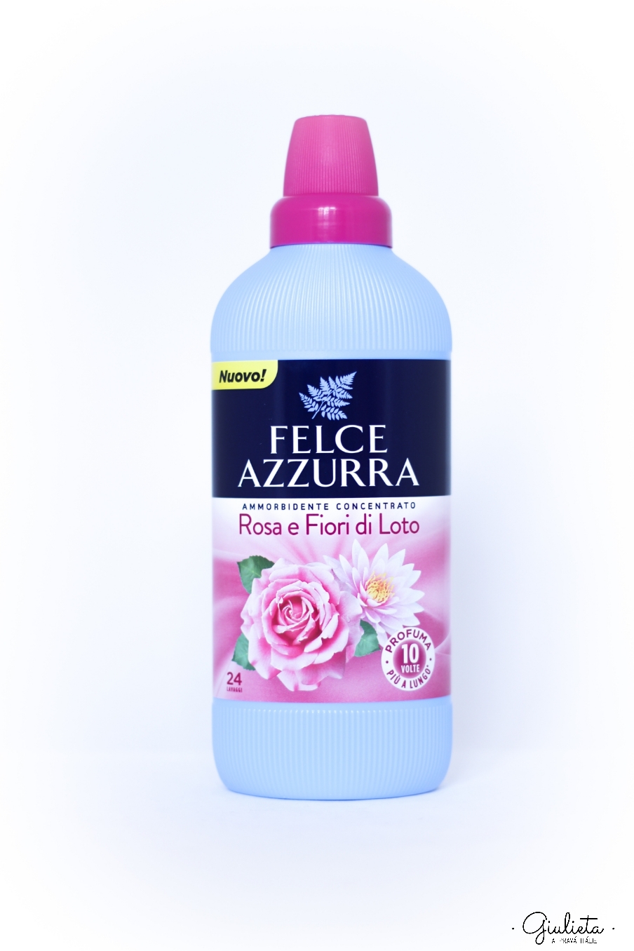 Felce Azzurra aviváž koncentrát s vůní růží a lotosového květu, 600 ml