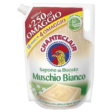 Chante Clair prací mýdlo Bucato Muschio Bianco, 22 pracích dávek