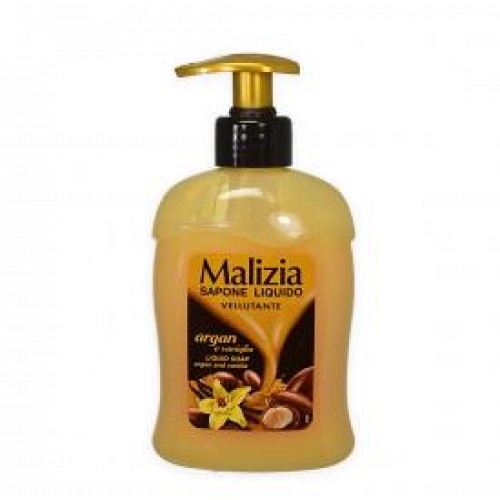 Malizia tekuté mýdlo s arganovým olejem a vanilkou, 300 ml