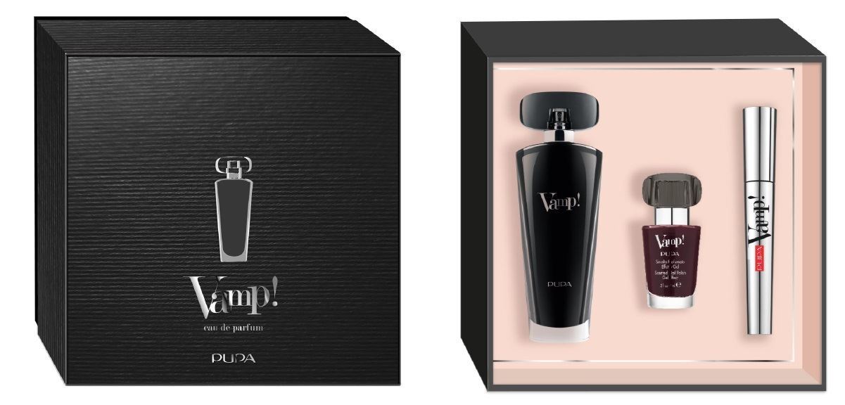 Pupa Vamp! Black dárková kosmetická sada pro ženy