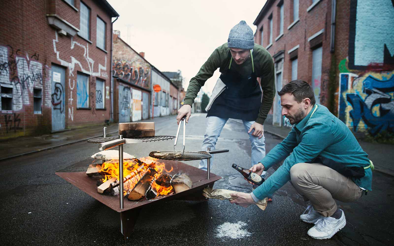 Zahradní ohniště s grilem - ideální kombinace pro každodenní pohodu