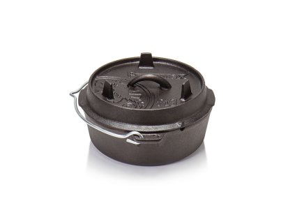 Litinový kotlík bez nožiček ft3 "Dutch Oven" 1,6 l