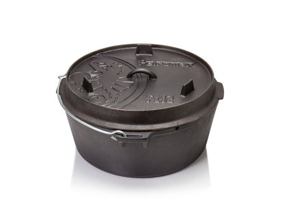 Litinový kotlík bez nožiček ft12 "Dutch Oven" 10,8 l