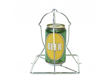 BGE - Stojan na kuře na plechovce piva