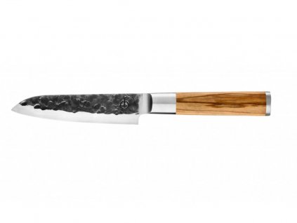 Nůž Santoku Forged Olive 14 cm vhodný na krájení i sekání drobnějších potravin