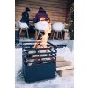 Höfats Cube black přenosné zahradní topeniště a gril