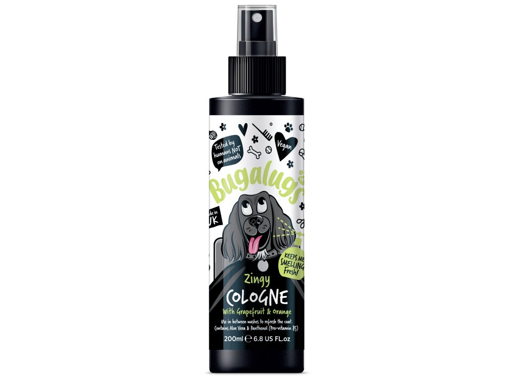 Bugalugs Zingy 200ml Cologne Front