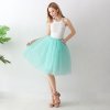 TUTU tylová sukně dámská světle tyrkysová 65 cm
